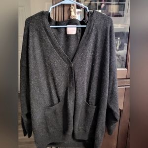100% Crush Cashmere cardigan M